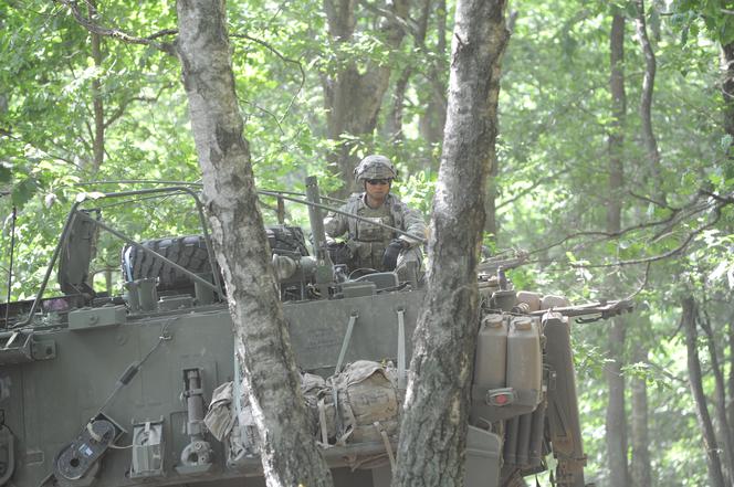 Ćwiczenia wojska na poligonie w Drawsku Pomorskim