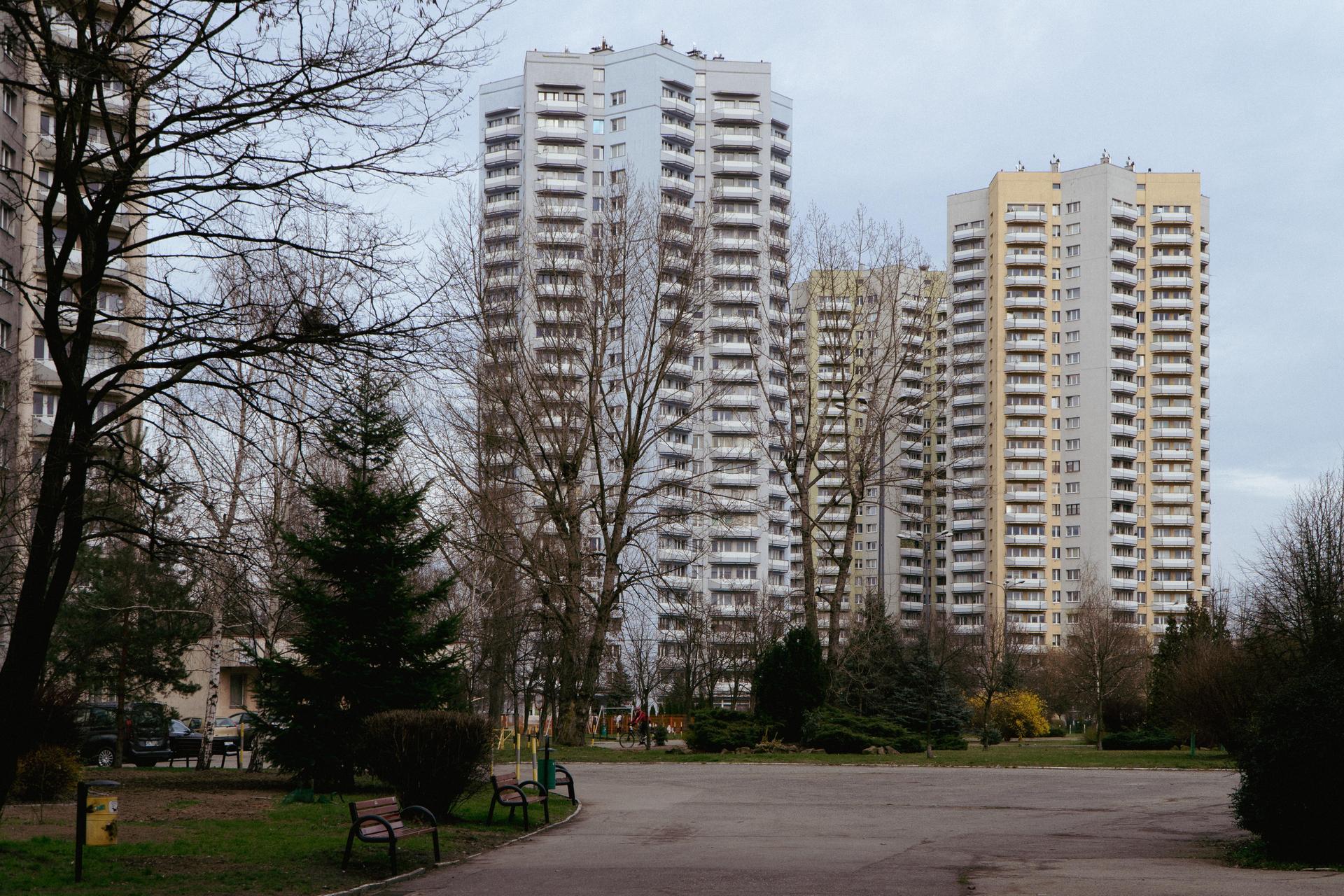 Osiedle Gwiazdy w Katowicach - zobacz zdjęcia potężnych wieżowców z PRL-u
