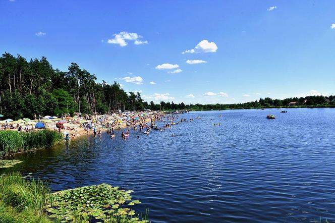 Zalew w Morawicy koło Kielc jak letnia oaza