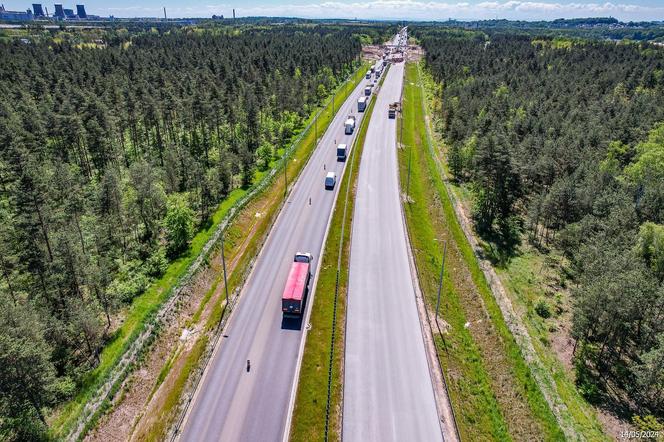 S1 Dąbrowa Górnicza - Podwarpie