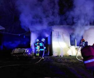 Tragiczny pożar w Śmiechowicach w powiecie sandomierskim