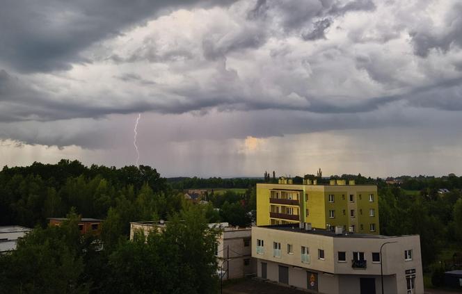 Nad woj. śląskim przetoczyły się burze