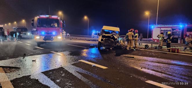 Wypadek na A4 w Gorliczynie [ZDJĘCIA]