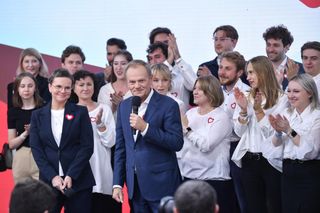 Tusk odpowiada na ataki polityków PiS. To przez wymianę zdań Sikorskiego, Muska i Rubio