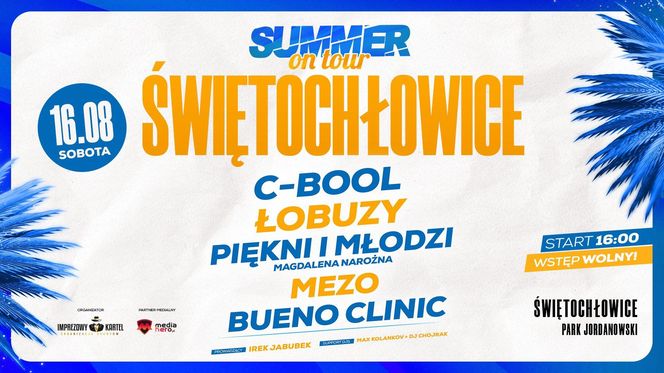 Rytmy lata w Świętochłowicach. Gwiazdy Summer on Tour zagrają na Święcie Miasta