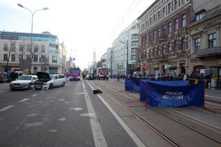 Wypadek tramwaju w Łodzi