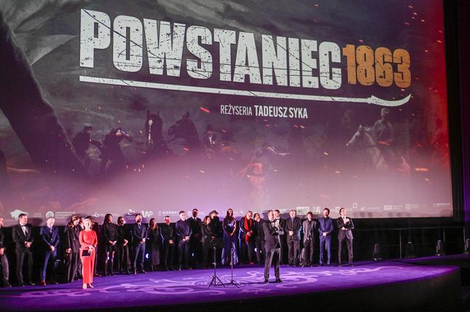 Plejada gwiazd na premierze filmu "Powstaniec 1863"