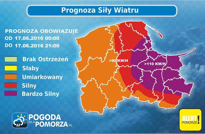 Silne wiatry -lepiej się na to przygotujcie