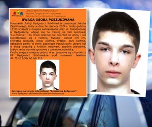 Kuba poszedł na trening, ale ślad po nim zaginął. Rodzina odchodzi od zmysłów