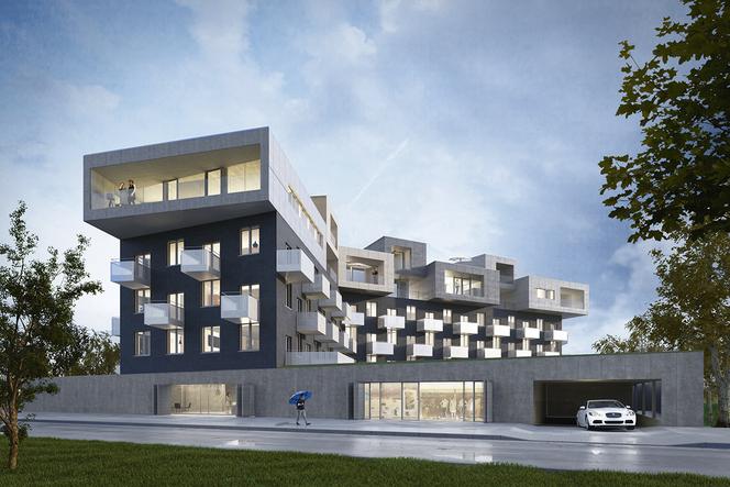 Blok wielorodzinny Baildomb w Katowicach