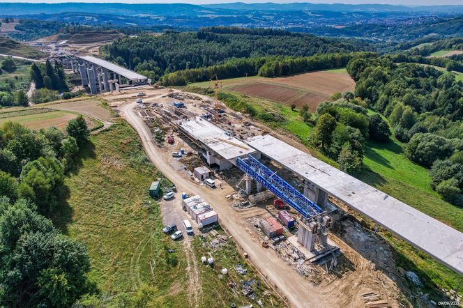 Budowa drogi ekspresowej S19 na odcinku Babica - Jawornik