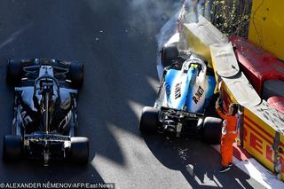 GP Azerbejdżanu: Kubica i Leclerc rozbili swoje bolidy! Bottas najszybszy w kwalifikacjach