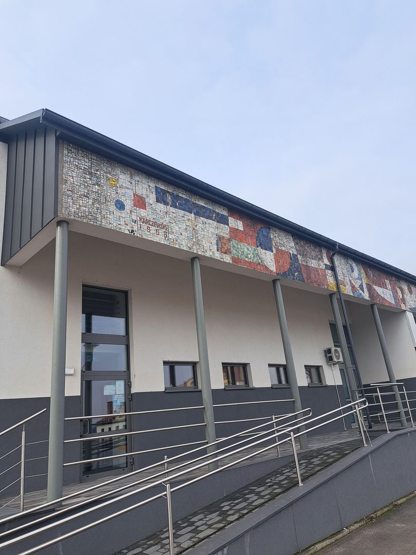 Mozaika na Centrum Kultury w Sędziszowie. Fot. Arkadiusz Chyla