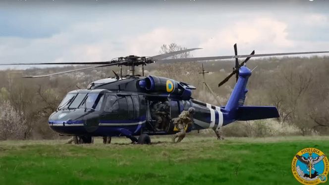 Ukraiński śmigłowiec Black Hawk