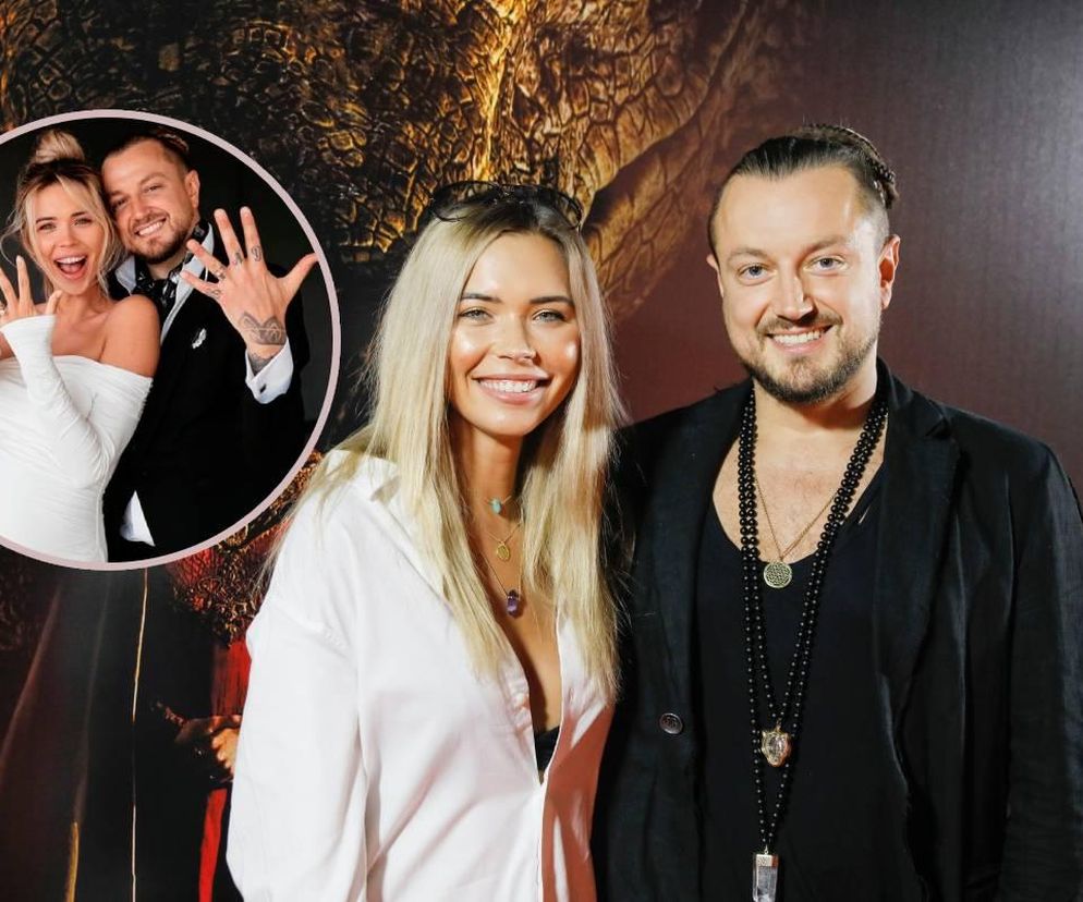 Sandra Kubicka i Aleksander Milwiw-Baron