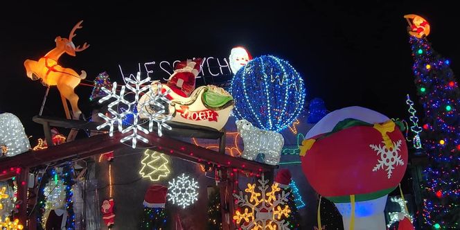 Griswoldowie z Dolnego Śląska. Najbardziej świąteczny dom mieni się tysiącami lampek 