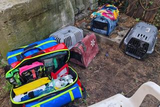 Pożar w Fundacji Kociniec.