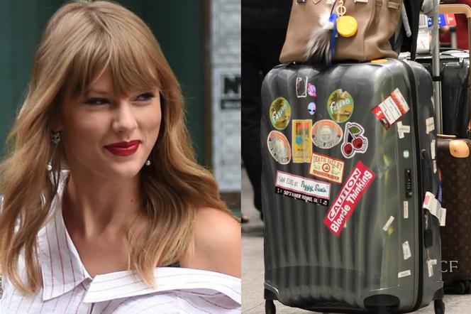 Taylor Swift i walizka