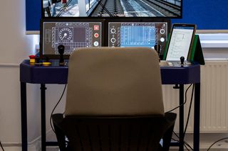 Nowoczesny symulator lokomotywy elektrycznej w Zespole Szkół Logistycznych we Wrocławiu