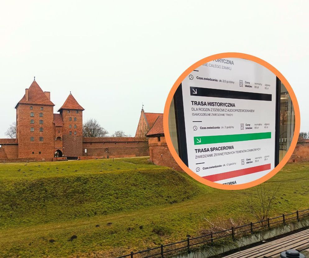 Zamek Krzyżacki w Malborku. Ceny biletów