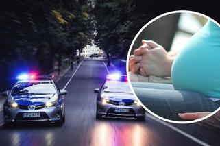 Policja eskortowała auto z rodzącą aż kilkadziesiąt kilometrów! Kobieta omal nie urodziła w samochodzie