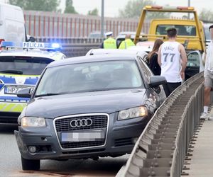 Warszawa sparaliżowana! Karambol po potrąceniu dzika. Kosmiczny korek aż do Marsa