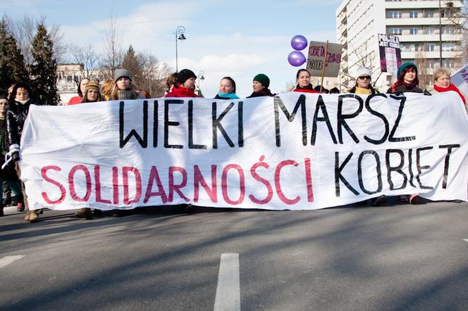 Marsz Solidarności Kobiet, Warszawa