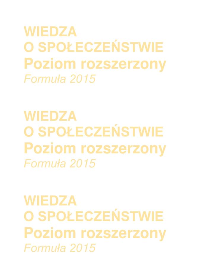 Matura WOS formuła 2015: arkusz CKE i odpowiedzi