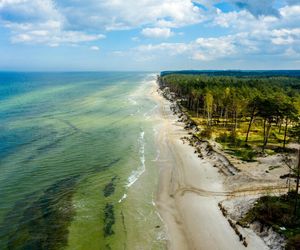Plaża w Lubiatowie.