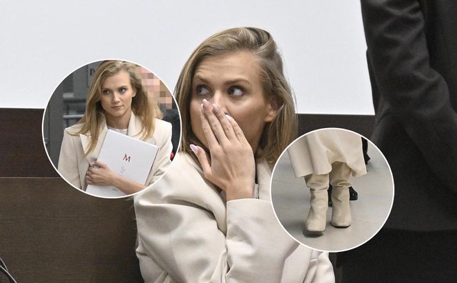 Agnieszka Kaczorowska podczas rozwodu z Maciejem Pelą