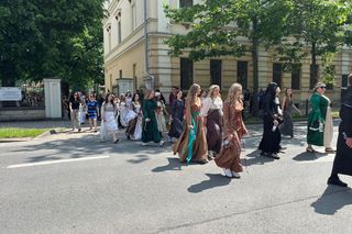 Orszak Jana Długosza przeszedł przez Nowy Sącz [ZDJĘCIA, FILM] 