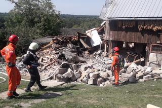 W budynku mieszkalnym w Zalasowej wybuchła butla z gazem