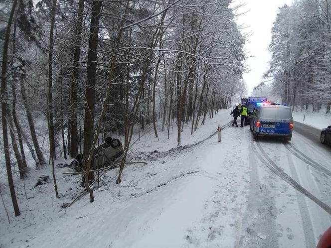 Wypadek na DK 51 między między Ługwałdem i Spręcowem