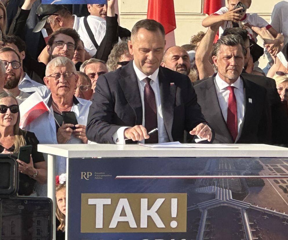 Karol Nawrocki w Kaliszu
