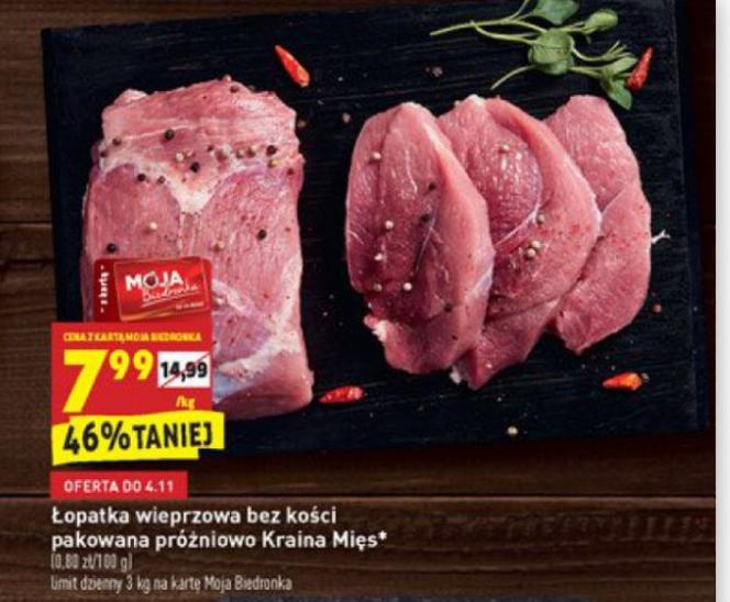 Biedronka - mega promocje. Kiełbasa za 1 zł, banany za 2 zł!