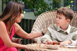 	Barwy szczęścia odc. 3079. Kasia (Katarzyna Glinka), Ksawery (Bartosz Gruchot)