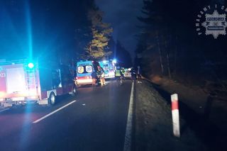 Śmiertelny wypadek pod Tarnowskimi Górami. 18-letni motocyklista nie żyje