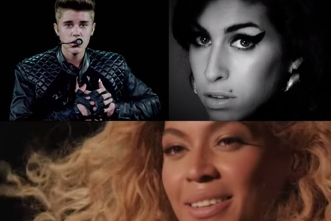 Filmy biograficzne o gwiazdach - Amy Winehouse, Justin  Bieber, Beyonce - kadry ze zwiastunów