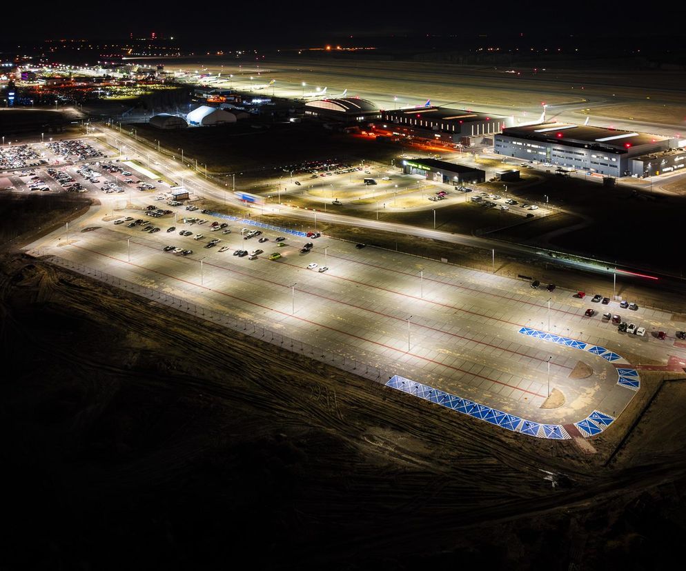 Parking P5 na Katowice Airport pomieści 863 samochody