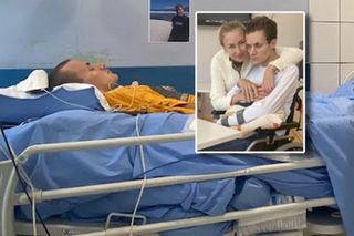 Mateusz cudem wrócił do życia po urazie mózgu. Teraz pomaga innym