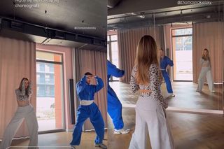 Małgorzata Rozenek wylądowała na sali tanecznej