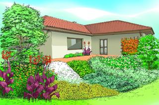 Projekt obsadzenia słonecznego tarasu