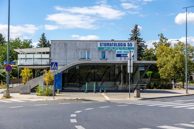 Okolice stacji metro Zacisze w Warszawie