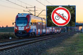  Pociągiem nie przewieziesz już roweru! WKD wprowadza zakaz