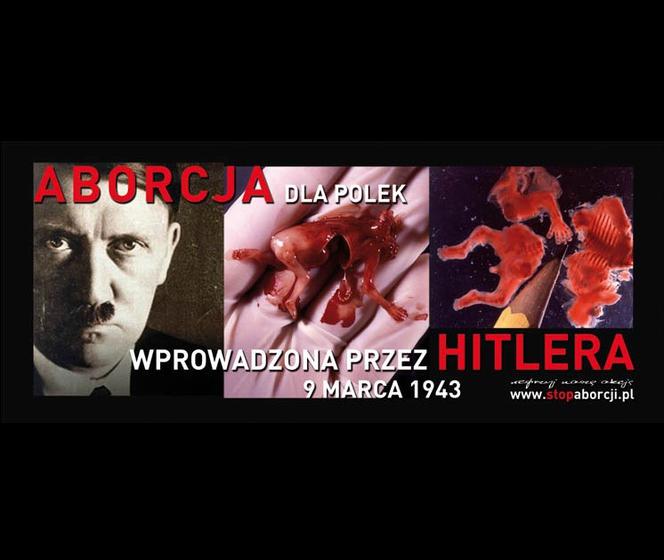 Aborcja dla Polek - Hitler i martwy płód