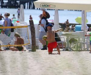 Marcin Moreczk jak  Adonis w Sopocie