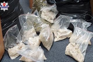 W mieszkaniu były GIGANTYCZNE ilości narkotyków. Policja zatrzymała dwie osoby