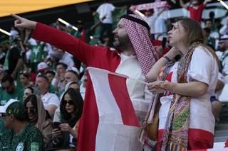 Piękne fanki na meczu Polska - Arabia Saudyjska