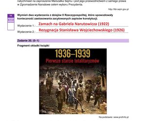 Matura historia 2025: Odpowiedzi i arkusze CKE [19.05.2025] nowa formuła 2023	