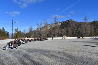 Zakopane. Centrum przesiadkowe w Kuźnicach. Słynna patelnia